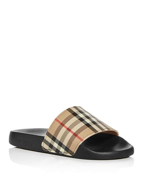 burberry slides womens|burberry espadrilles women's sale.